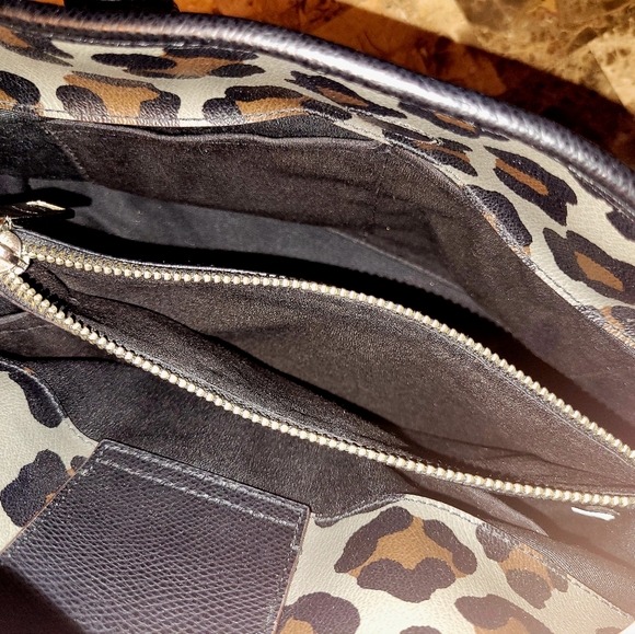 Coach Margot Ocelot Purse - Picture 4 of 7